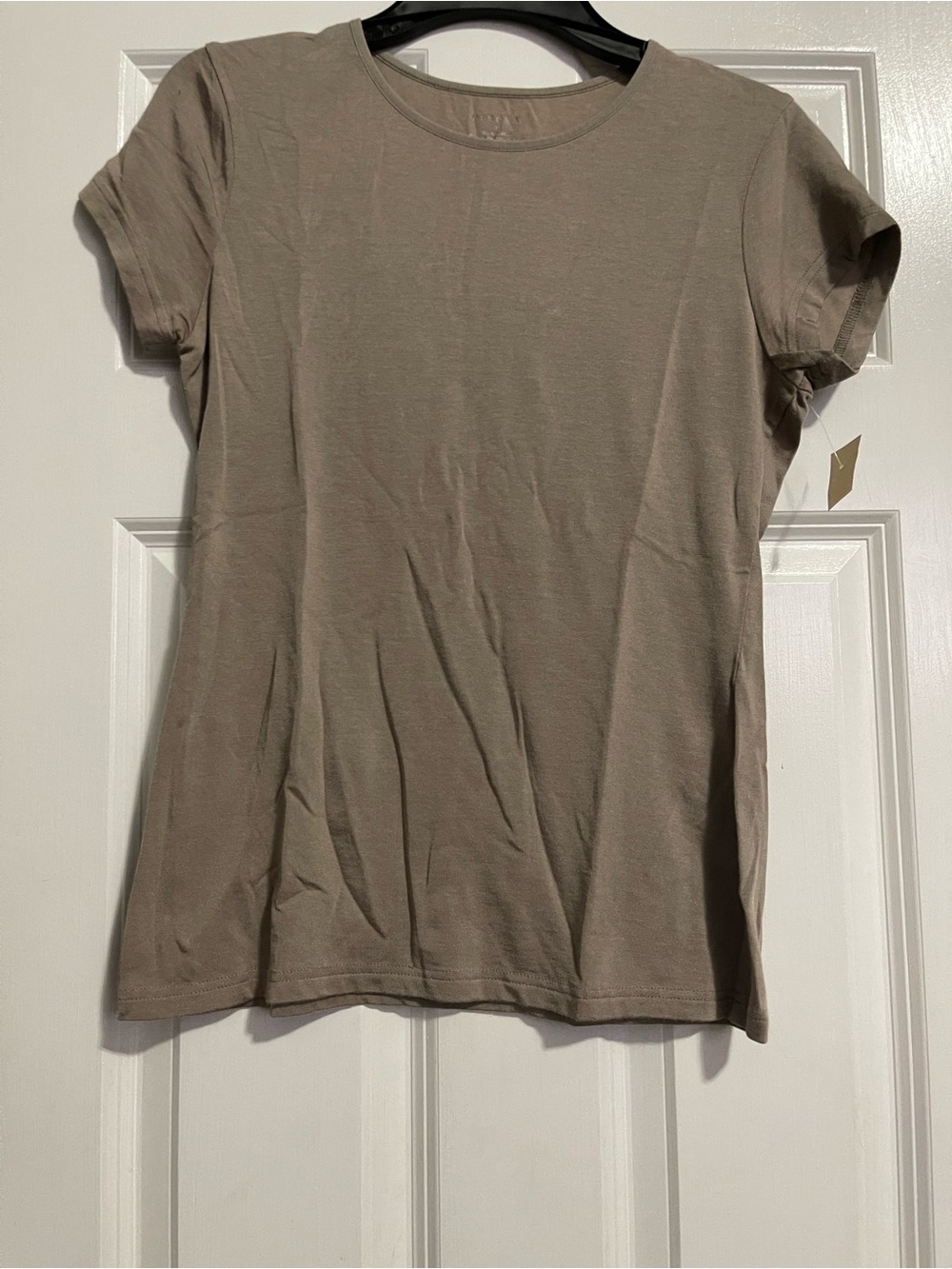 Merona Taupe Short-Sleeve Crewneck Tee